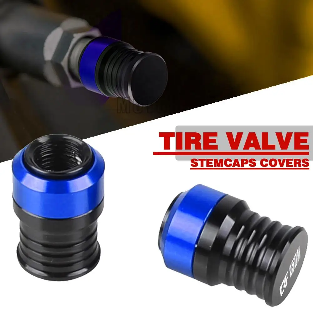 

Universal Motocycles Wheel Tire Valve stem caps Cover Air Valve Caps Stem Cover For HONDA CRF250M CRF250L CRF250 M/L All Years