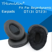 yhcouldin earpads for beyerdynamic dt131 dt231 headphone accessaries earmuff pillow replacement ear pads