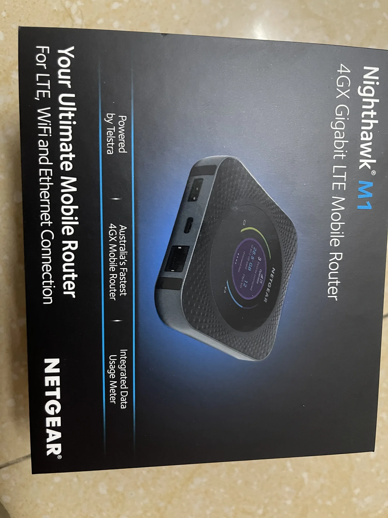 Маршрутизатор Netgear Nighthawk M1 MR1100 LTE CAT16 4GX гигабитный скорость мобильного