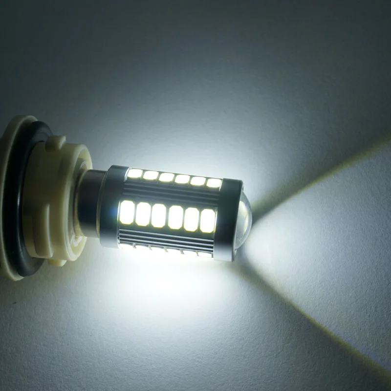 2 шт. автомобиля 1156 BA15S 1157 BAY15D 5630 5730 33SMD H7 H11 9005 HB3 9006 HB4 светодиодный противотуманный