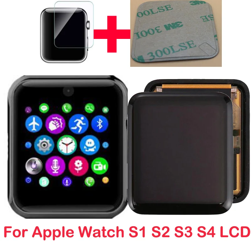 ЖК дисплей для Apple Watch series 1 2 3 4 5 se сенсорный экран с дигитайзером Pantalla сменный