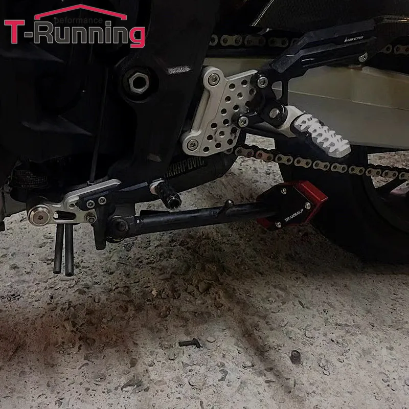 Для Honda XLV 600 650 700 TRANSALP мотоцикла CNC боковая подставка подножка увеличитель