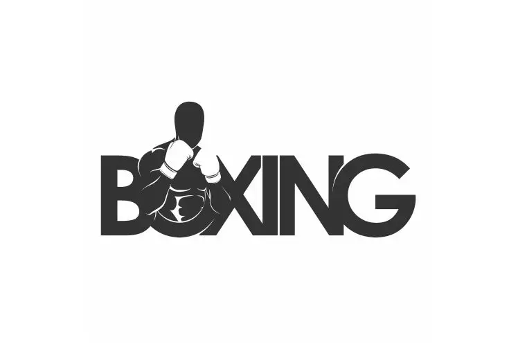 Молодые Мужские боксеры с боксерским рисунком виниловые наклейки для автомобиля