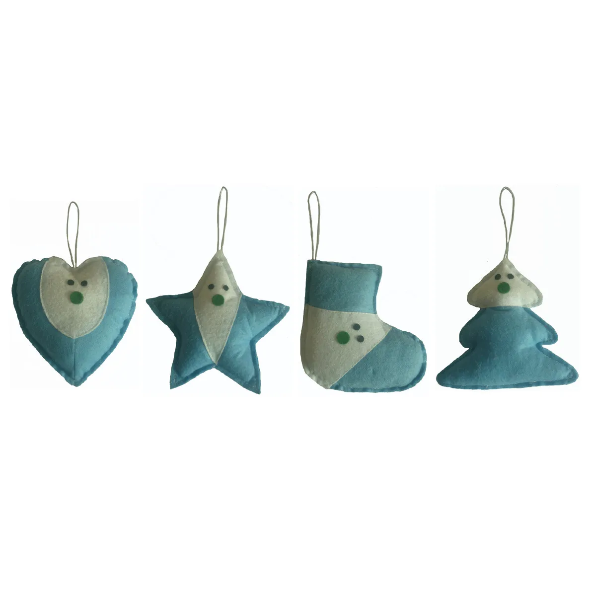 Christmas Tree decorations for home Cute Pendant Peach Heart Five-pointed Star Toy D3096 | Игрушки и хобби
