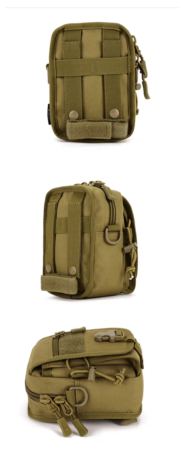 Тактическая поясная Сумка Molle Militray, маленький уличный Рюкзак-слинг, мужской рюкзак через плечо, водонепроницаемые армейские походные спортивные сумки