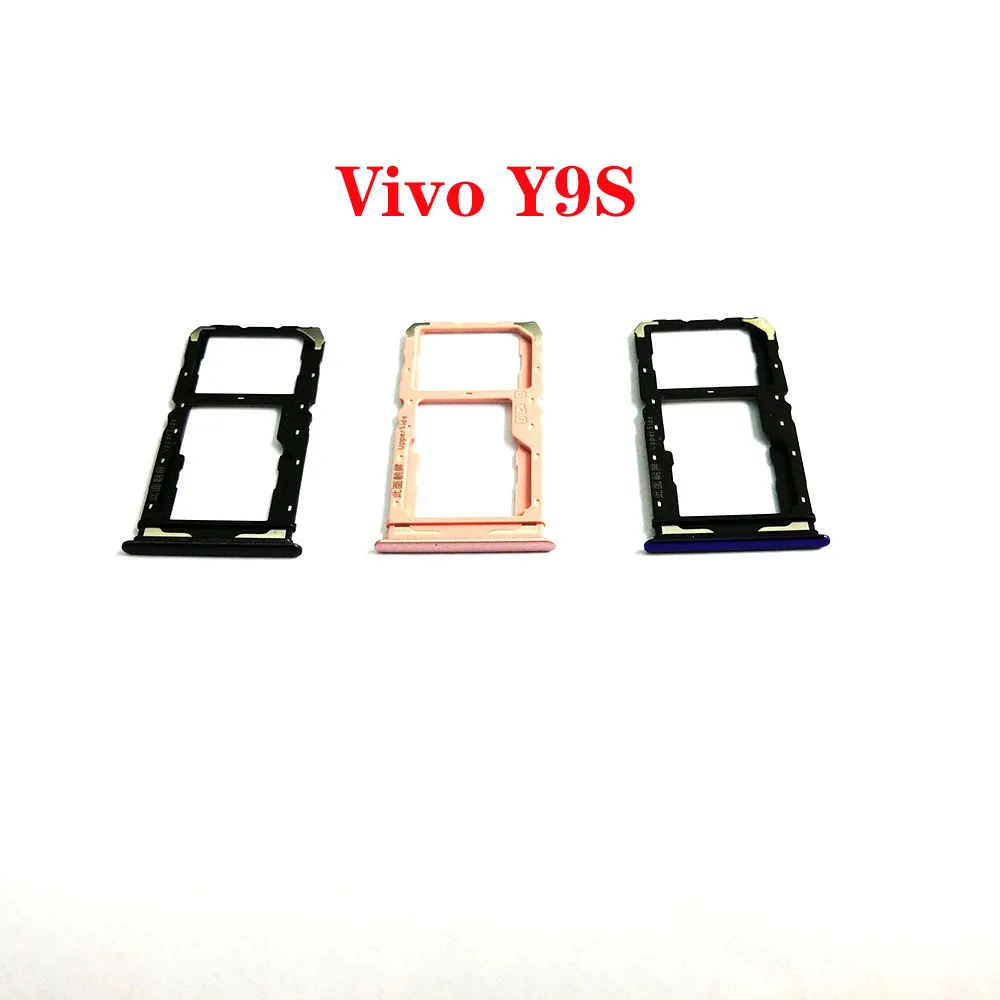 ДЛЯ Vivo Y9S Sim Card Tray сменный держатель слота Parts|Корпусы и рамки для мобильных