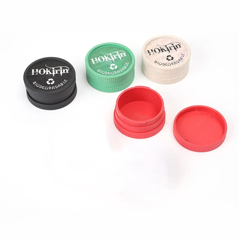 

Herb Storage Jar Herb Grinder New Plant Fiber Biodegradable Smoking Accessories Smoking Tool Gadgets For Men Gift Wholesale