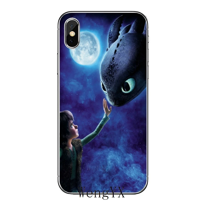 Как приручить дракона 3 Беззубик свет яура для iPhone 11 pro XR X XS Max 8 7 6s plus SE 5s 5c iPod Touch 5 6 Чехол - Цвет: Light-Fury-A-03