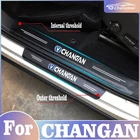 Для Changan CS75 PLUS CS95 CS35 Alsvin CS35 PLUS CS15 CS55 Eado протектор порога двери автомобиля педаль наклейка аксессуары