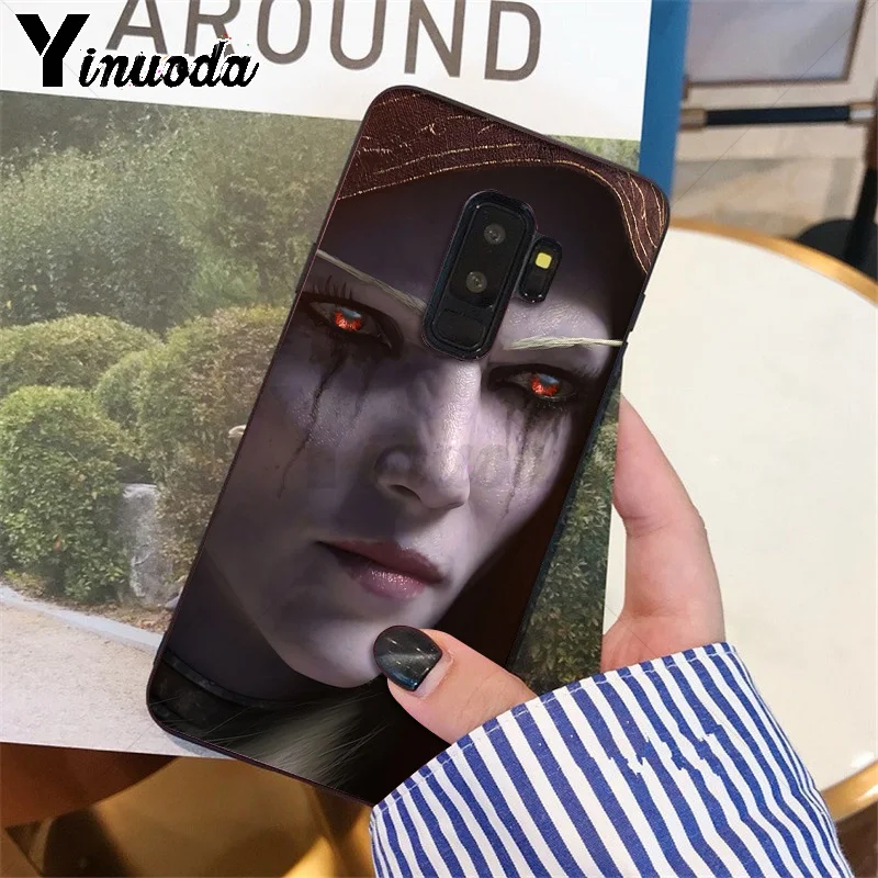 A2 Yinuoda World of Warcraft артасов Сильвана протектор чехол для samsung S9 S9 плюс S10 S6 S6edge S10plus S7 S7edge S8 S8plus - Цвет: A2