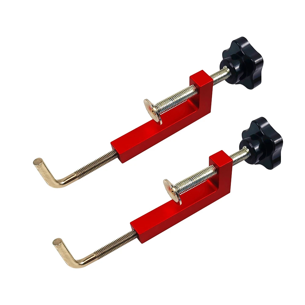 

Пара зажимов для забора G-образный зажим для деревообработки Универсальный Регулируемый 70 мм-150 мм фиксированные зажимы Алюминиевый сплав б...