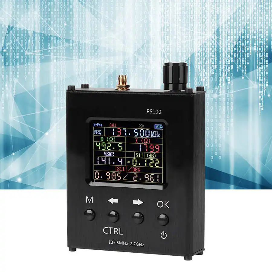 N1201SA антенна на УФ анализатор Измеритель векторного сопротивления SWR 140 МГц 2 7 ГГц