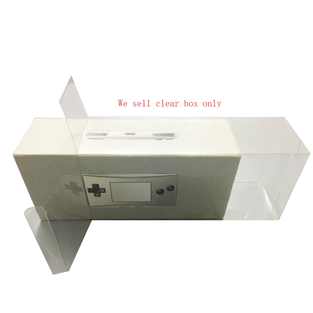 European version transparent box cover for gbm collection display storage PET protection | Электроника