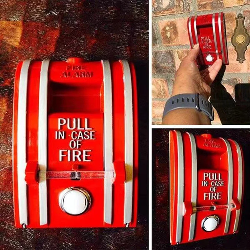 

Red Retro Doorbell Bell Portable Waterproof Wireless Door Bell Easy Installation For Outdoor Home Garden Yard Door Bell Chime