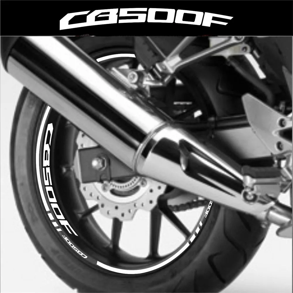 Светоотражающие Водонепроницаемые наклейки на обод мотоцикла для Honda CB500F CB 500F