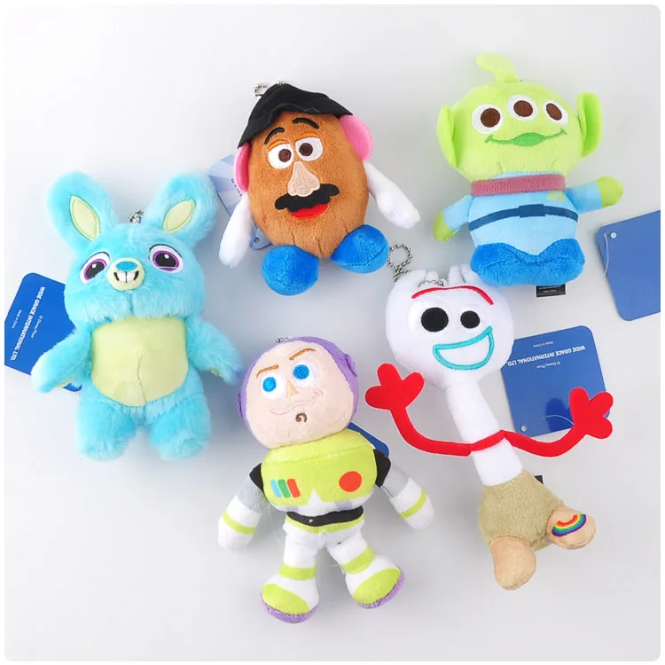 История игрушек 4 плюшевые игрушки Forky Bunny Alien Buzz Lightyear мягкая фигурка кукол