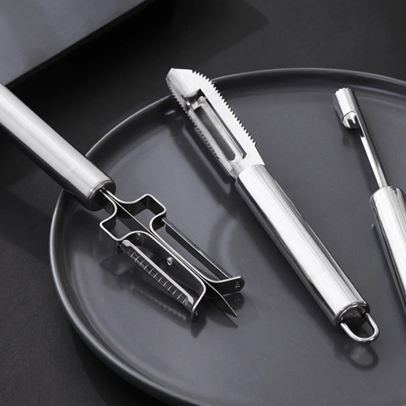 3 шт. нержавеющая сталь овощной фруктовый Картофельная Терка измельчитель