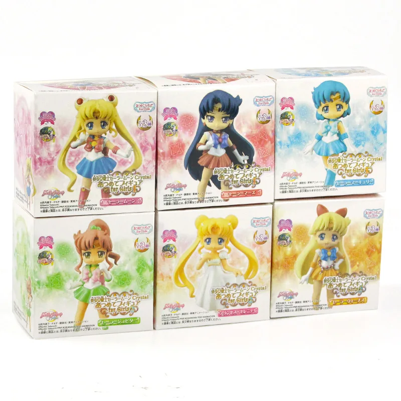 

6pcs/lot 8cm Figures Anime Model Toys