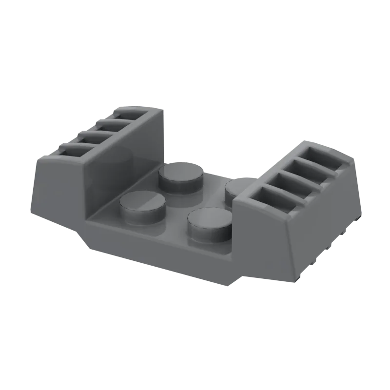 

10PCS Blocks Compatible Assembles Particles 41862 Modified 2 x 2 with Grills Building Blocks Parts Educational High-Tech Toys