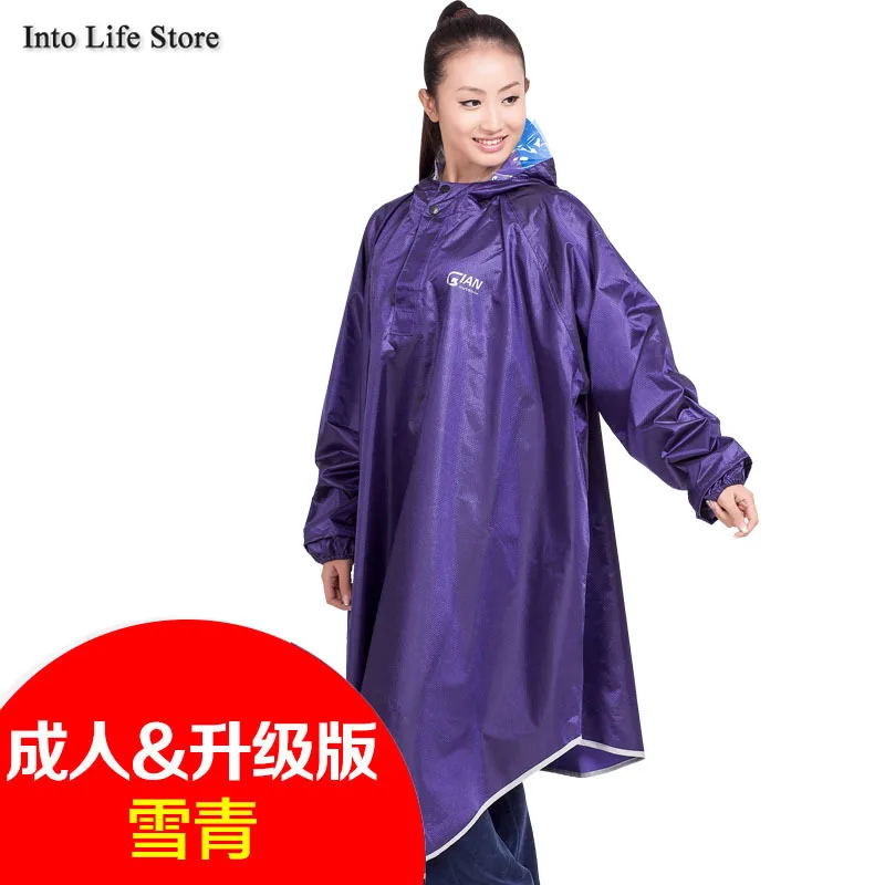 

Electric Bike Woman Raincoat Waterproof Motorcycle Rain Coat Women Thickened Rain Poncho Jacket Suit for Fishing Rainwear Gift