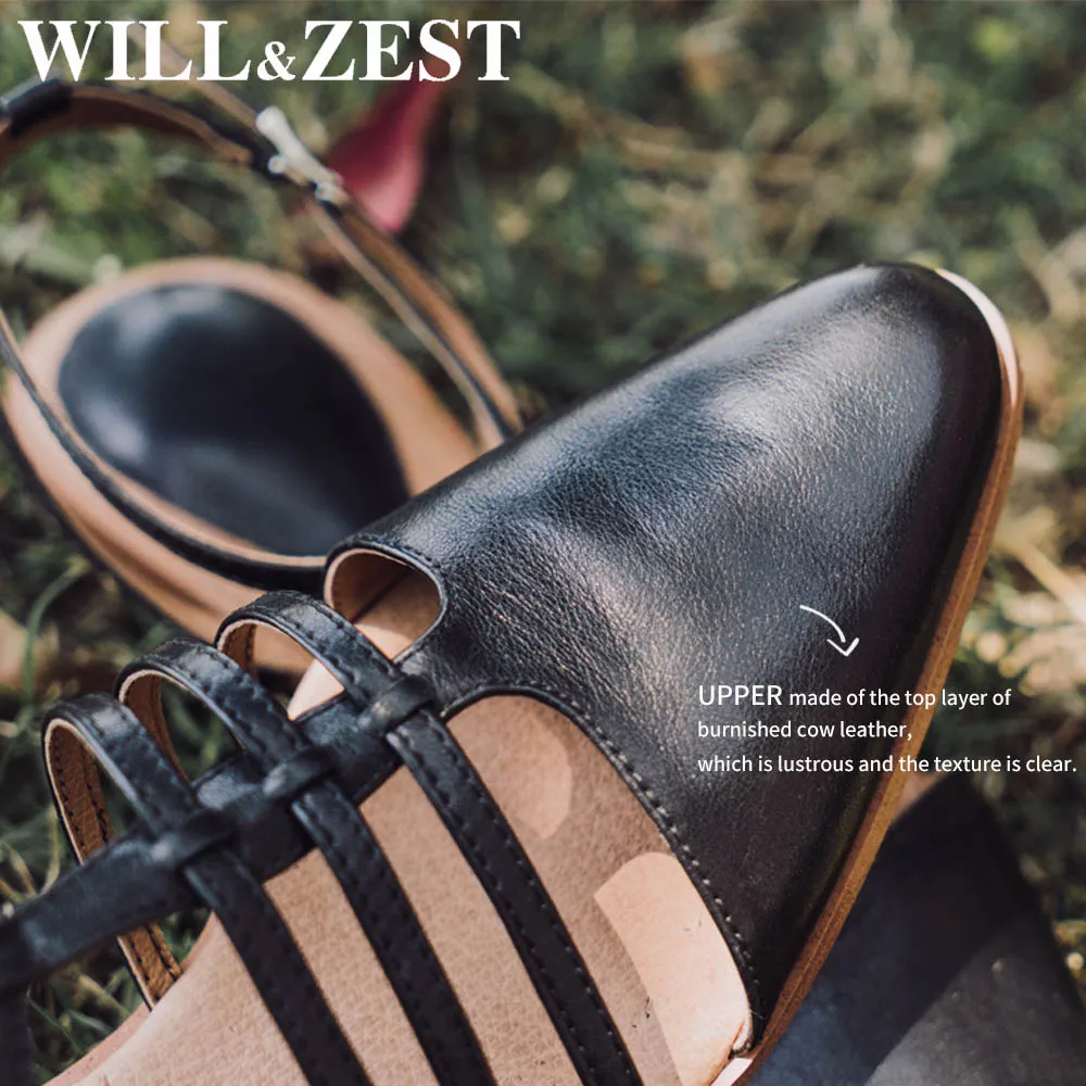 Will &amp Zest обувь на плоской подошве Сандалии гладиаторы Обувь для женщин летнее