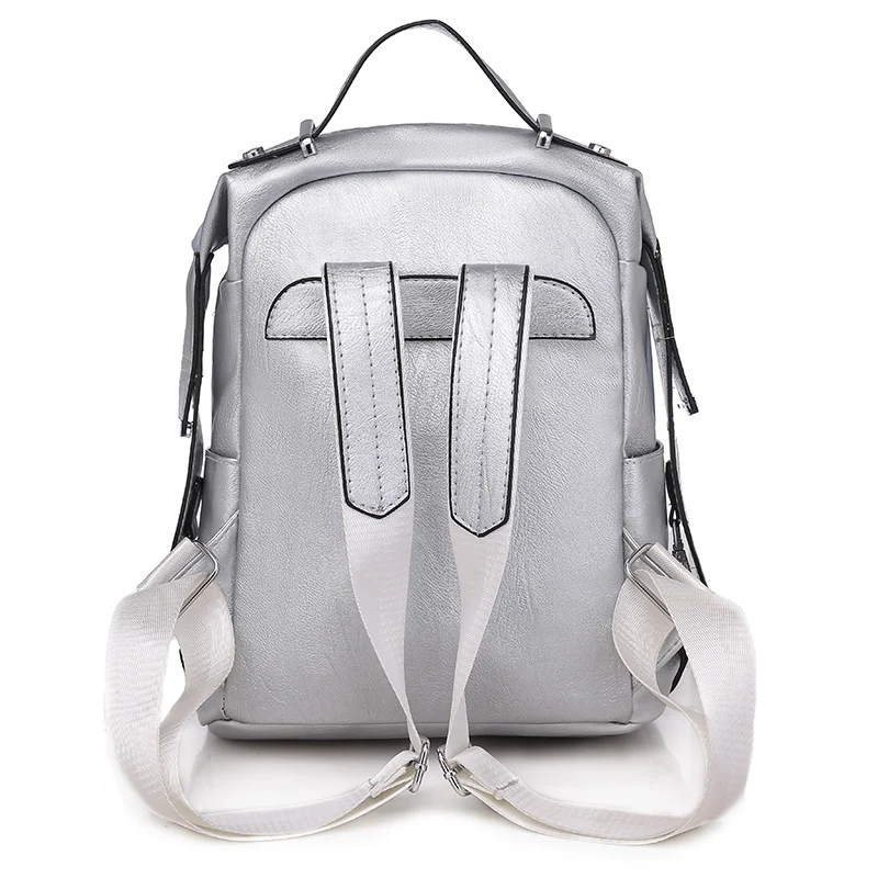 2019 Новый Модный женский рюкзак простой и тонкий для женщин мягкие удобные