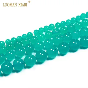 Изысканные AAA прозрачные ледяные Амазонит GemBeads из круглого натурального камня бусины для самостоятельного изготовления ювелирных изделий браслет ожерелье 681012 мм