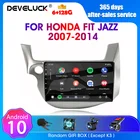 Автомагнитола 2DIN, Android, для HONDA FIT JAZZ 2007-2014, мультимедийный видеоплеер, MP5, DVD-проигрыватель