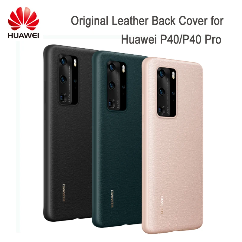 

Оригинальный новейший 2020 чехол для HUAWEI P40 P40 Pro, задняя крышка из искусственной кожи, защитный чехол для P40 P40 pro, чехол