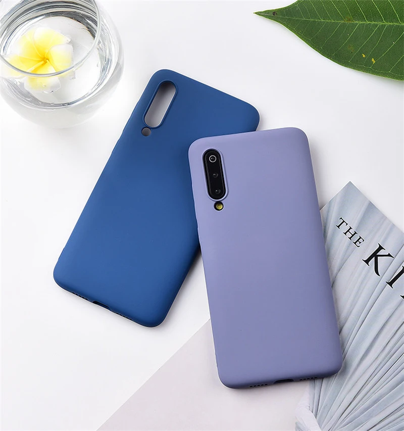 Мягкий жидкий силиконовый чехол для Xiao mi Red mi Note 7 Pro 6A 6 7A Go K20 mi 9T Pro 9 8 SE 6X A2 Lite mi x 3 CC9e CC9 чехол Funda Etui