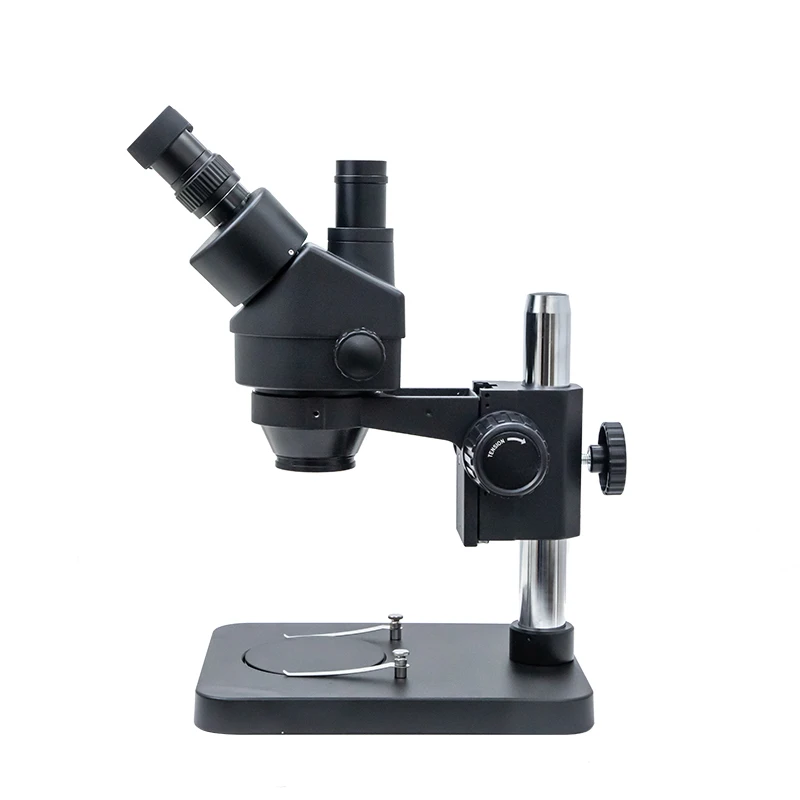 Wholesale spot black color 7-45X ZOOM Triocular Stereo Microscope for Phone Repairing | Инструменты
