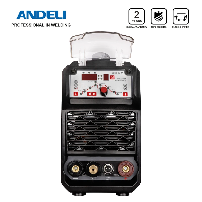 ANDELI интеллигентая (ый) Портативный однофазный 110V/220V DC инвертор Импульсная Tig