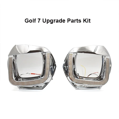 Golf 7 ( No Lens ) Ronan светодиодный DRL фары автомобиля модифицированные детали для 2013 Golf 7 обновленный костюм hella Q5 объектив проектора - Цвет: Golf 7 ( No Lens )
