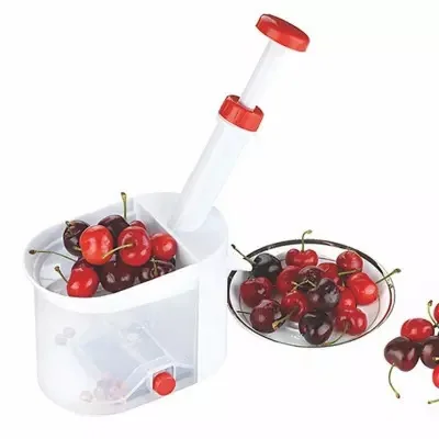 Cheery Pitter Seed Removing Tool Home Kitchen Office Travel Fruit Stone Extractor Remove Bones Fruit Cherry Cherries Pitter