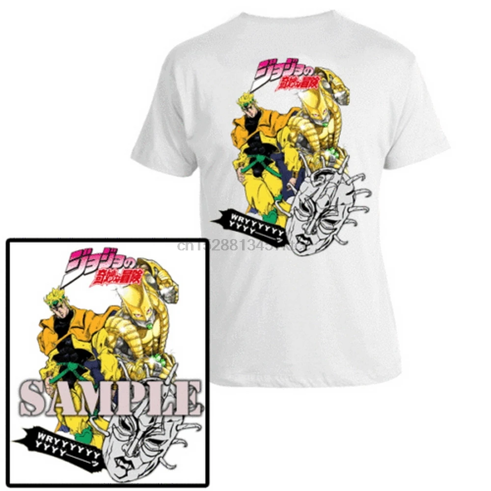 Футболка с рисунком бренди и камня из аниме невероятные приключения