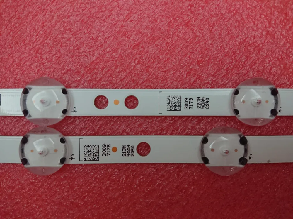 

New original 10set=60pcs 7LED 460mm LED backlight strip for Toshiba 49U5766DB VESTEL 49 UHD DRT VNB A B type VES490QNDL-2D-U11