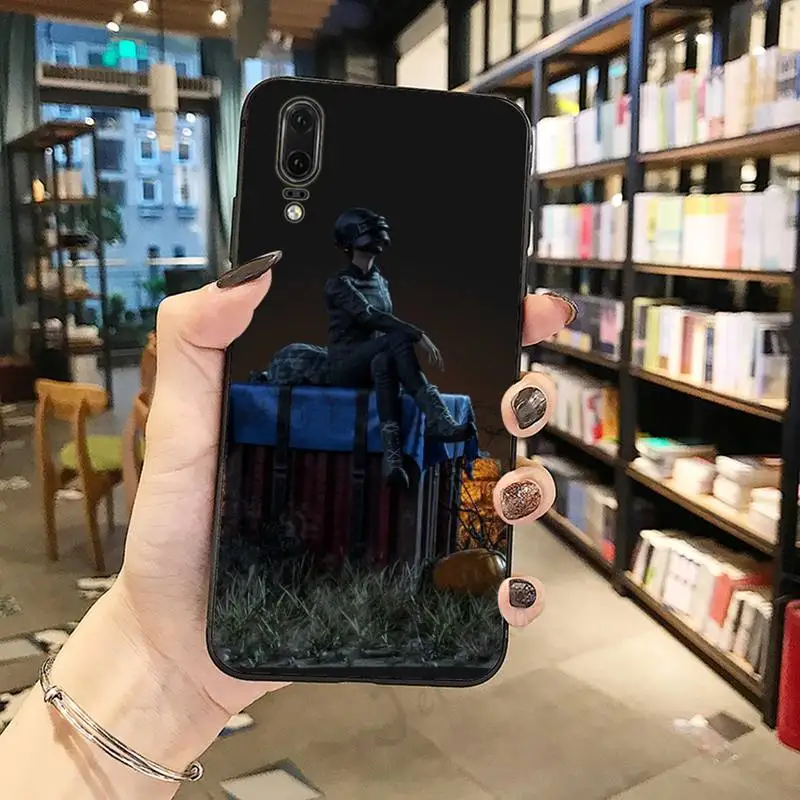 

Hot game gun pubg Phone Case For Huawei honor Mate P 10 20 30 40 Pro 10i 9 10 20 8 x Lite