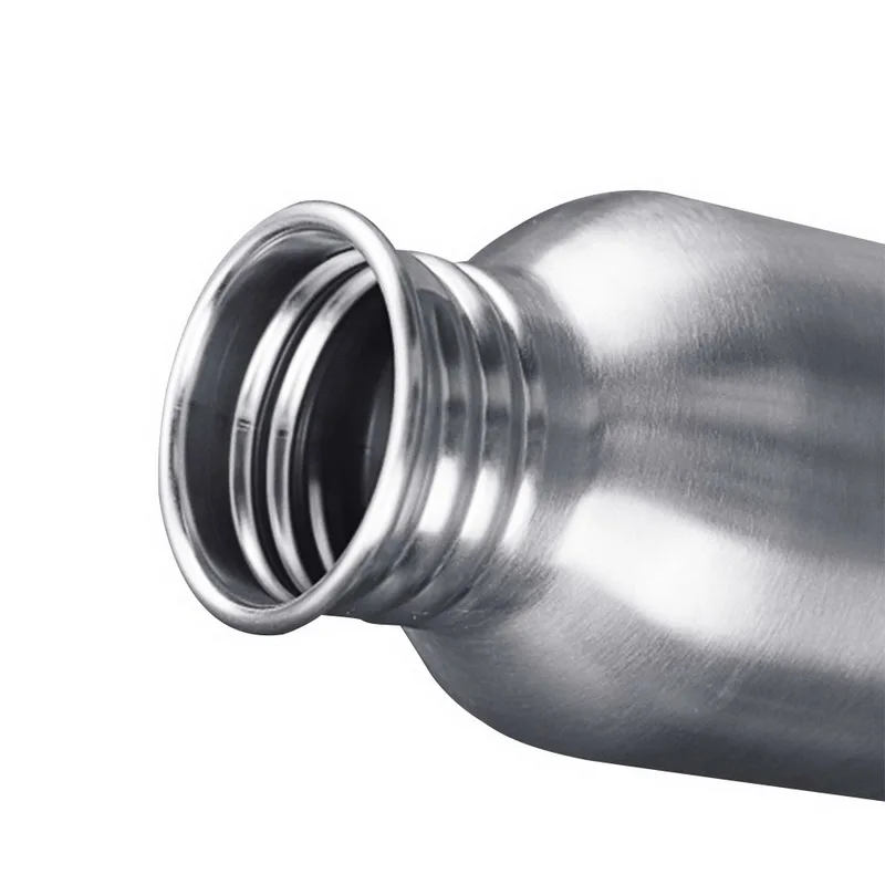 Модный однослойный спортивный чайник большой емкости из нержавеющей стали