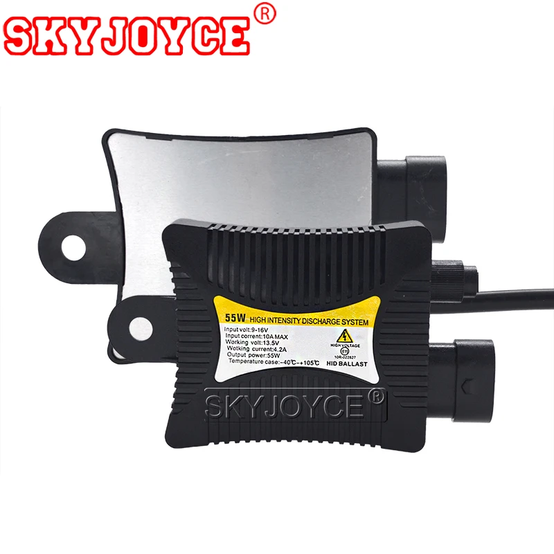 SKYJOYCE 2 шт. 55 Вт DC 12 В тонкий HID ксеноновый балласт зажигания для авто сменная лампа