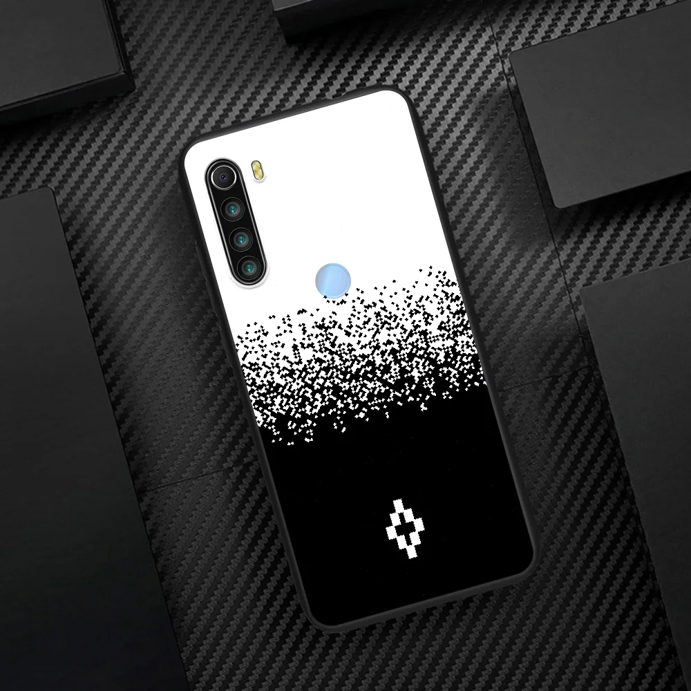 

Fashion Brand Marcolo Burlones Phone Case Cover Hull For XIAOMI Redmi 7 7A 8 8A 9 9C Note 6 7 8 9 9S K20 Pro K30 black Cover