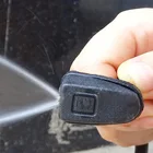 Один ПК Омыватель лобового стекла автомобилей стеклоочиститель разбрызгиванием воды сопла Универсальный черный Пластик Веерообразный Регулируемая насадка для автомобиля