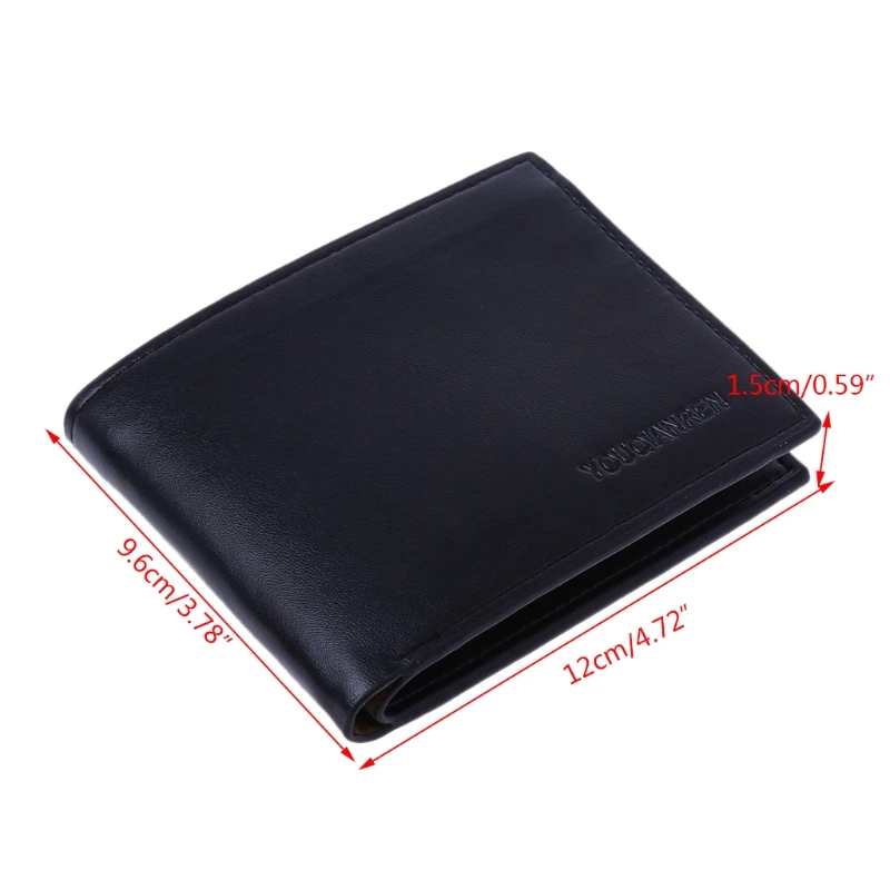 

Fashion Men's Long Leather Wallet ID Credit Card Holder Billfold Purse Clutch