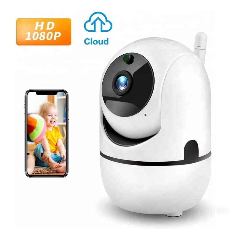 Лидер продаж 1080P HD IP камера с автоматическим отслеживанием AI Cloud Storage беспроводная