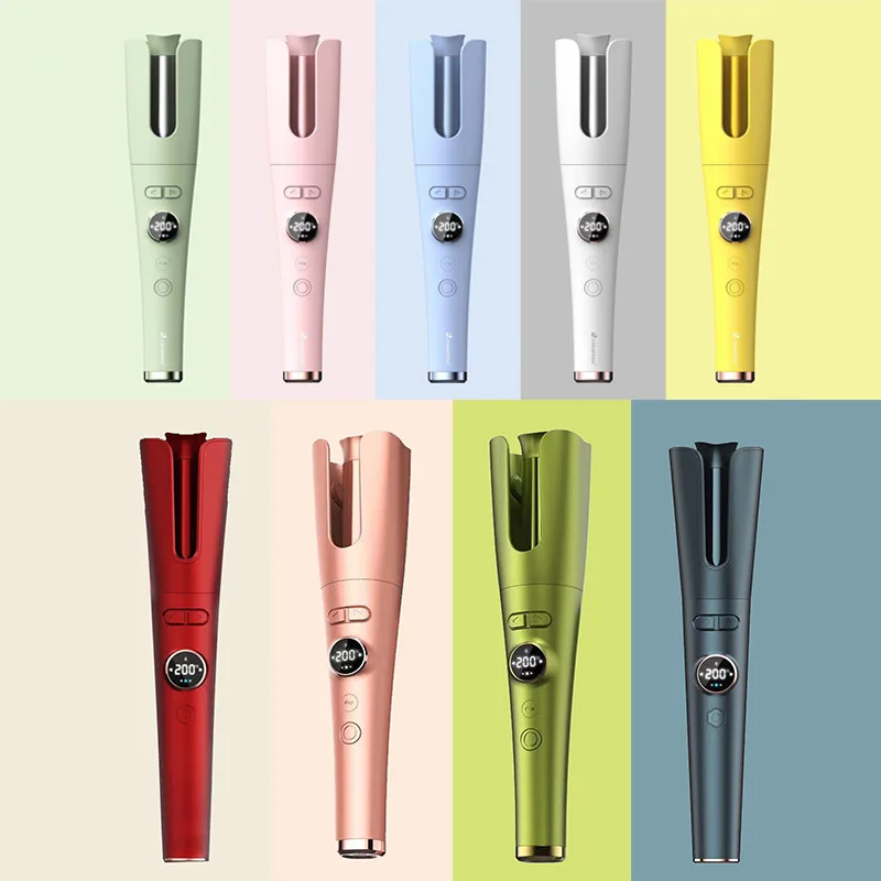 

Wireless Curling Iron Female Usb Lazy Portable Automatic Hair Perm Tool Electric Rotating Curling Iron Magic Corrugated Curling