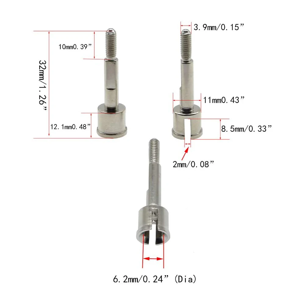 2 шт колеса с осями валов адап