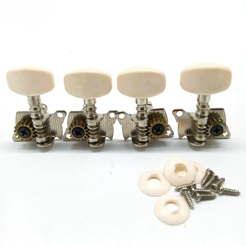 

4 шт. укулеле-гитара и маленькие 4-струнные колышки 2R & 2L, винты в комплекте