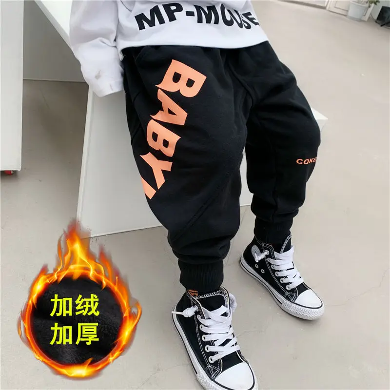 Брюки для мальчиков-подростков на осень/зиму теплые свободные возраст 8 10 12 лет |