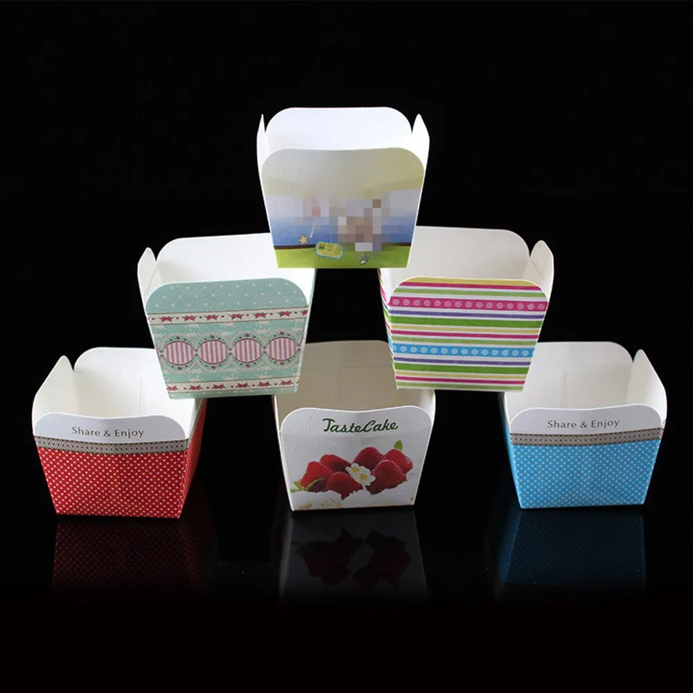 Держатель для мороженого Новое поступление красивые Формы кексов розовые синие