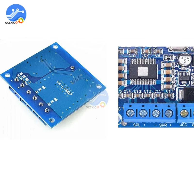 TPA3116D2 Bluetooth 4 2 аудио усилитель плата DC12 24V класса D 50 Вт + Цифровые усилители
