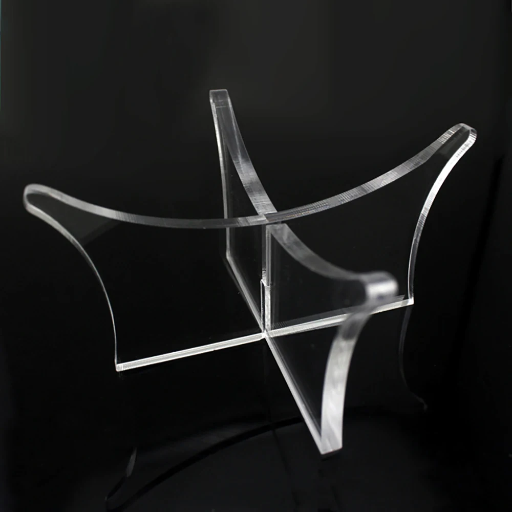 

Multi-functional Soccer Ball Display Stand Acrylic Bowling Rugby Bracket Holder Basketball Transparent Rack Support Base